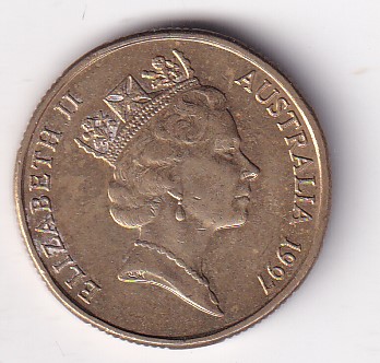 Australia 1 Dollar 1997- Sir Charles Kingsford Smith - Large Head Commemorative issue RARE COIN #M-1016 - Image 2