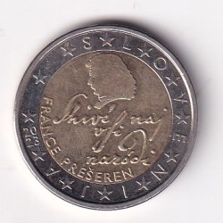 Slovenia 2 Euro 2023 RARE COMMEMORATIVE BIMETALLIC COIN #M-1021