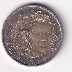 France 2 Euros 2018 Simone Veil RARE COMMEMORATIVE BIMETALLIC COIN #M-1023