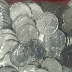 One Rs Akam 2023 Noida Mint 100 Pcs Given Grm Bunc Condition RBI Sealed Packet