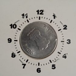 Two Rs Raindrop Rare Rare 4'o Clock Error Rotation 2019 Noida Mint RBI Mistake Coin