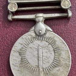 India General Service Medal 1955-56 Naga Hills Rare #2