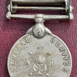 Alternative view of India General Service Medal 1955-56 Naga Hills Rare #2