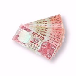 Rs 20 India Banknote 9 note set fancy numbers starting 111011 till 999099 Unique and Rare