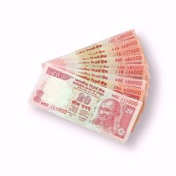 Rs 20 India Banknote 9 note set fancy numbers starting 111000 till 999000 Unique and Rare