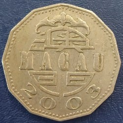 Macau, 20 Patacas, 2003, KM# 56, Condition as per image.