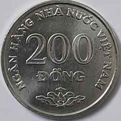 Vietnam, 200 Dong, 2003, KM #71, UNC Condition.