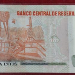 Alternative view of Peru 50 cincuenta intis Extermaly RARE GEM UNC (100 note ) SERIAL Packet