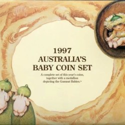 Alternative view of Australian Speciality Coins 1997 Royal Australian Mint Gumnut Baby Mint Set