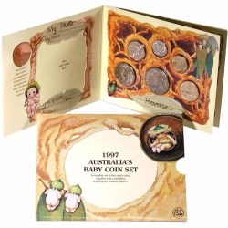 Australian Speciality Coins 1997 Royal Australian Mint Gumnut Baby Mint Set