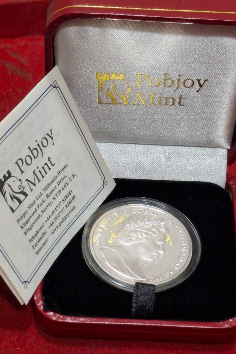 Falkland Islands 1 Crown 2013 - Elizabeth II Referendum Rare Silver Proof Set Pobjoy Mint Issue - Image 2