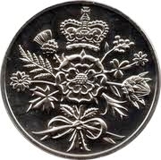 Alternative view of Niue, 2 Dollars, 2012, Diamond Jubilee - Lifetime of Service, KM #675, First Day Cover.