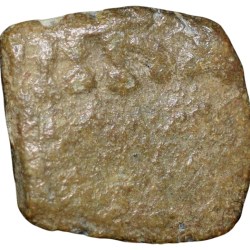 Lead Coin of Satavahan Dynasty (1st Cen. BC) from Vidarbha Region Elephant/Ujjaini-Nandipad