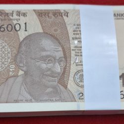 10 Rupee Bundle GEM UNC Condition Starting 786 Serial No. 24A 786001