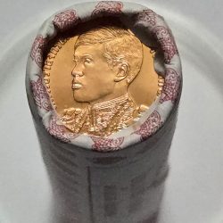 Thailand 50 Stang Bunc Orignal Bank Roll Copper Plated Steel 50 PCS