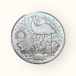 1 Dollar Australia 2021 Elizabeth II 6th Portrait In the name of Court of Arms Ultra Unique and Rare