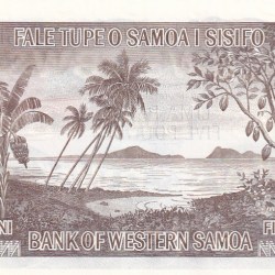 Alternative view of Samoa 5 Pounds 202 Unc Note