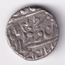 Alternative view of Jodhpur State One Rupee Jaswant Singh "Mata Ji" Silver Coin