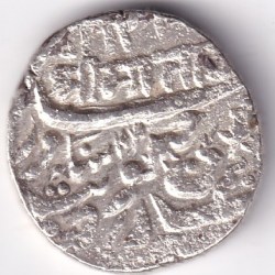 Jodhpur State One Rupee Jaswant Singh "Shri Mata Ji" Silver Coin #2