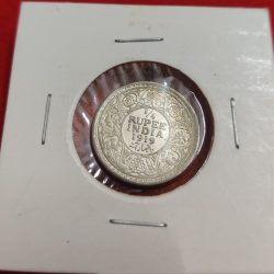 1/4 SILVER RUPEE 1919 GEORGE V GEM UNC CONDITION