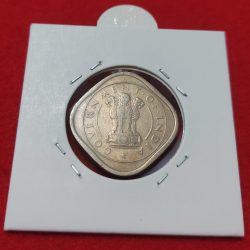 TWO ANNA 1950 BOMBAY MINT VERY GOOD CONDITION