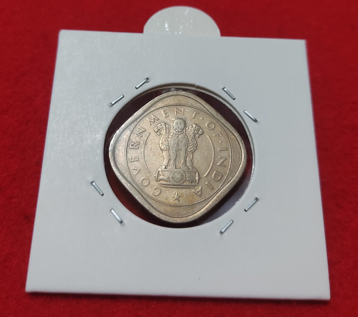 TWO ANNA 1950 BOMBAY MINT VERY GOOD CONDITION