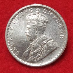 Alternative view of 1/4 RUPEE 1930 CALCUTTA MINT GEM UNC CONDITIONRARE