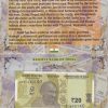INDIA 20 RUPEES UNC NOTE WITH BEAUTIFUL PACKING