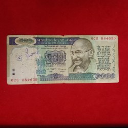 500 Rs Old Rare Dandi March Issue Note Governor C Rangarajan Same Note Given Sku06