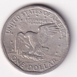 Alternative view of United States 1 Dollar 1979 "Susan B. Anthony Dollar" RARE COIN #L-671