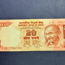 20rs bimal issue 786786 unc condition