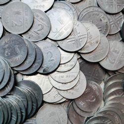 Rare Collection of 50 Coins Lot 2 Rupee Cross Coin Rare Mix Dates Collection Valuable Cross Coins at Lowest Price