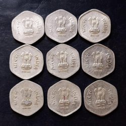 Alternative view of Republic India Denominaton 20 paise Mix mint mix date Similar piece is available