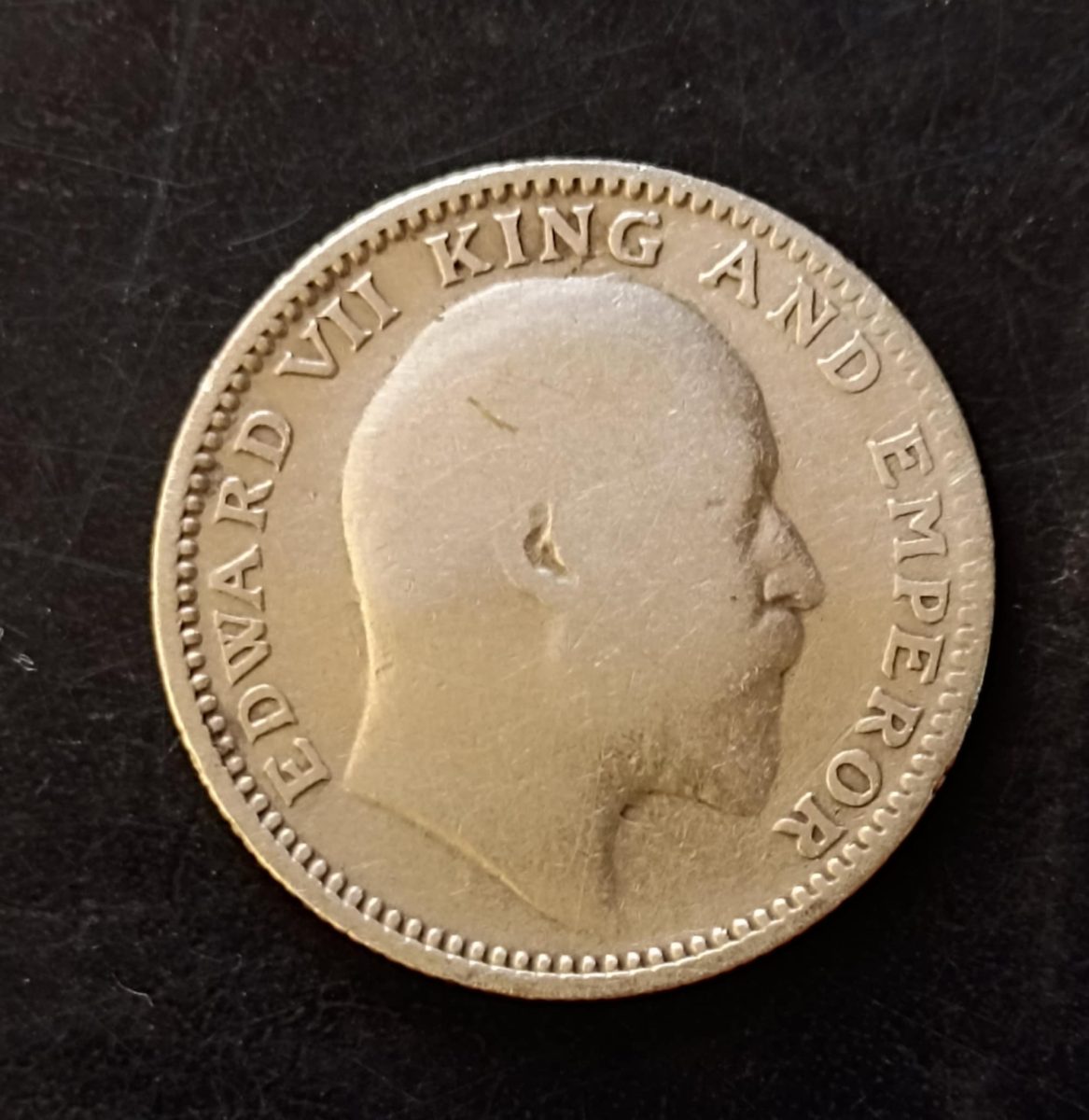 Half rupees of King Edward VII from British India of year 1907 - Image 2