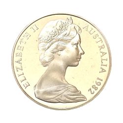 Australia 10 Dollar Silver 1982 Very Unique and Rare Proof Coin 20 gms