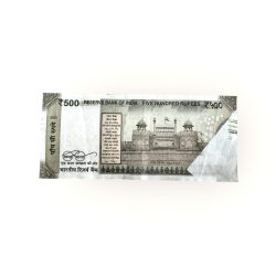 Rs 500 India Banknote Error Dry Print Unique and Rare