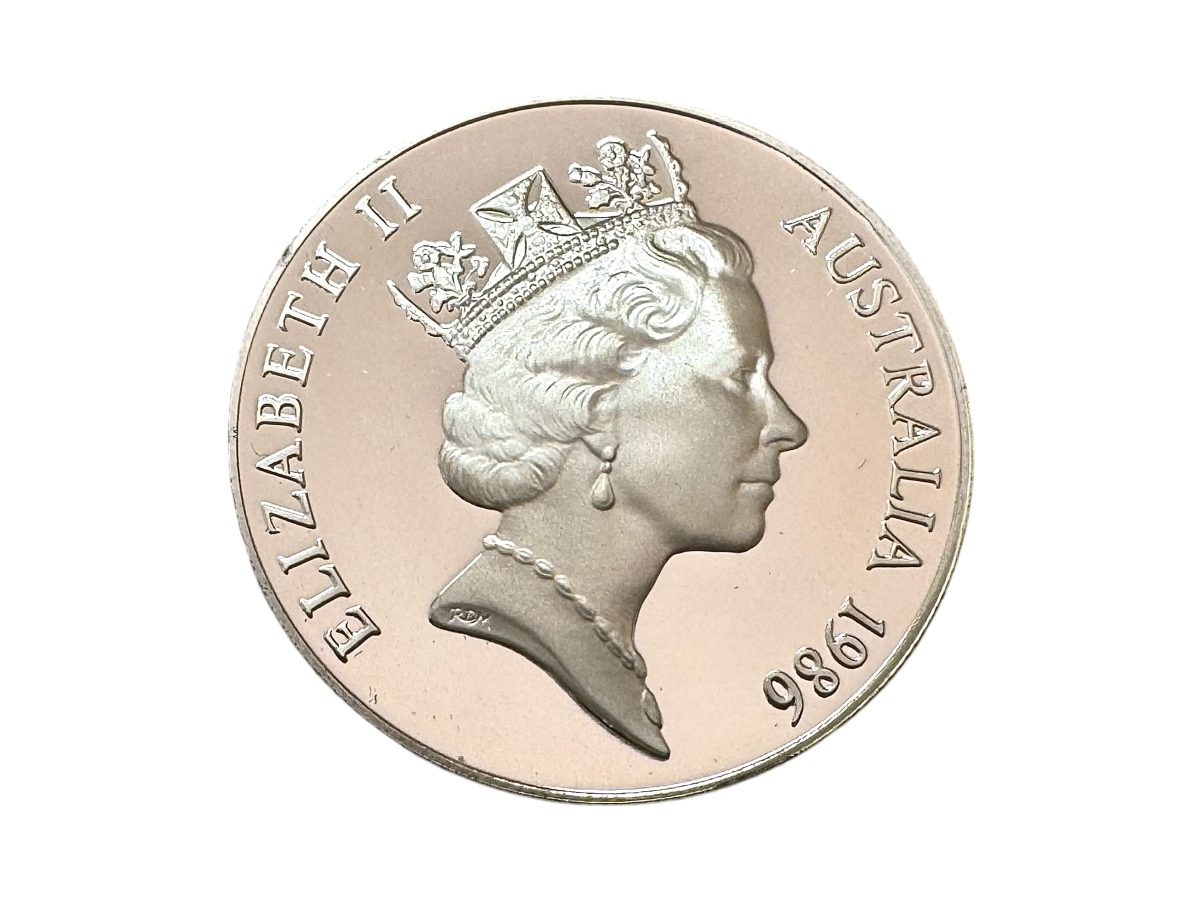 Australia 10 Dollar Silver 1986 Very Unique and Rare Proof Coin 20 gms