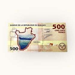 Burundi 500 Francs Ultra Unique and Rare Serial Packet Unique and Rare