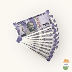 Rs 100 786111 to 786999 Holy Fancy Number Set GEM UNC India Banknote Set Unique