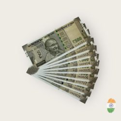 Rs 500 Issue India Banknote Fancy Set 010101 to 090909 Gem UNC Unique And Rare