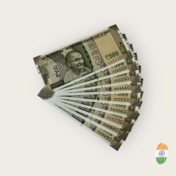 Rs 500 Issue India Banknote Fancy Set 111110 to 999990 Same Prefix Gem UNC Unique And Rare