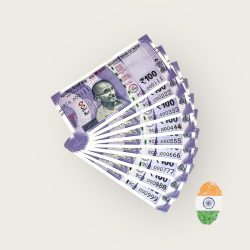 Rs 100 India Banknote 000111 To 000999 Latest Issue Gem Unc