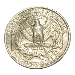 UNITED STATES OF AMERICA Cu/Ni ONE QUARTER DOLLAR Year 1977 "LIBERTY" in Collectable Grade.