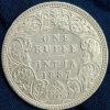 1887 ONE RUPEES VICTORIA BRITISH INDIA SILVER EXTREMELY RARE COIN #A-67