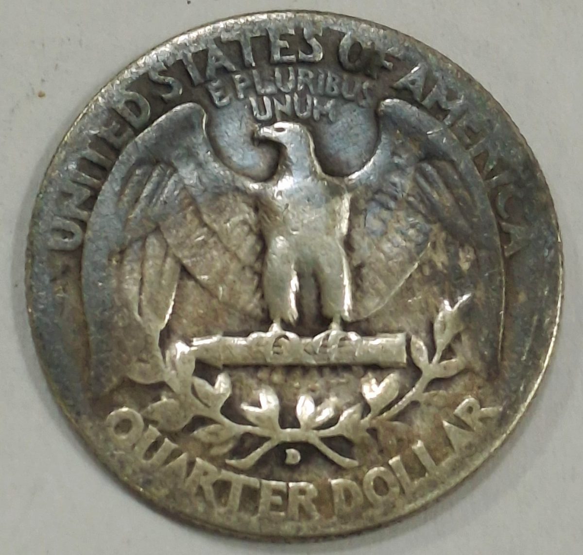 1934 United States ¼ Dollar "Washington Silver Quarter" Weight 6.25 g SILVER COIN #L-638 - Image 2