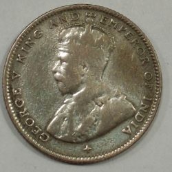 Straits 20 Cents 1919 - George VRARE SILVER COIN #L-648