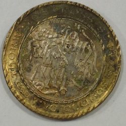 Isle of Man 2 Pounds 2000 - Elizabeth II Thorwald's Cross RARE Bimetallic COIN #L-649