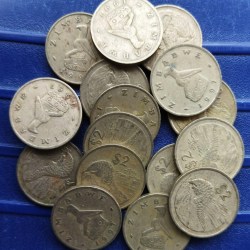 Zimbabwe, 2 Dollars, 1997, KM# 12, Circulated Condition. Price for 1 coin.