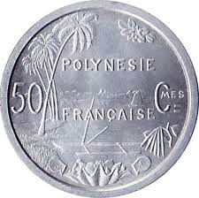 French Polynesia, 50 Centimes, 1965, KM #1, AUNC/UNC Condition.