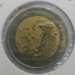Portugal, 2 Euro, 2022, 35 Years of the Erasmus Programme, Bimetal, Condition as per image.